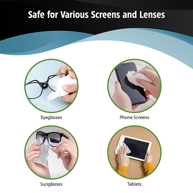 The Safety Director Lens Wipes Glasses Pre-moistened Lens Cleaning Wipes
