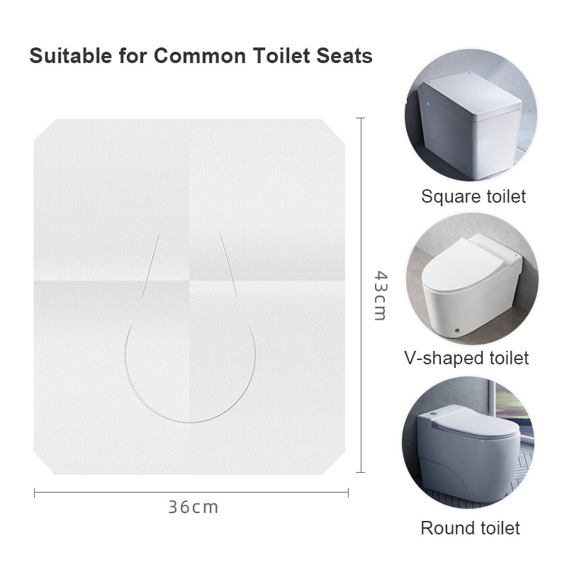 Disposable PaperToilet Seat Covers Wholesale, 250 Sheets Per Packs 