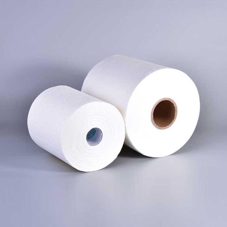 Heavy-Duty Industrial White Paper Towels Jumbo Rolls for Workshop