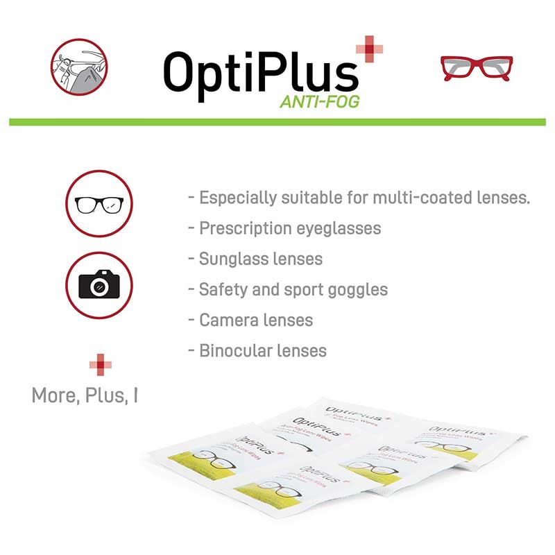 50 Count Anti Fog Pre-moistened Cleaning Wipes for Glasses Specsavers