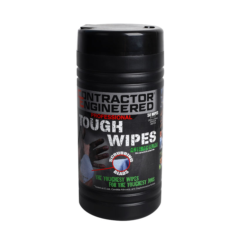 OEM Tough Hand Wipes ,with Scrubbing Beads, Multi-Surface Industrial Cleaning Wipes