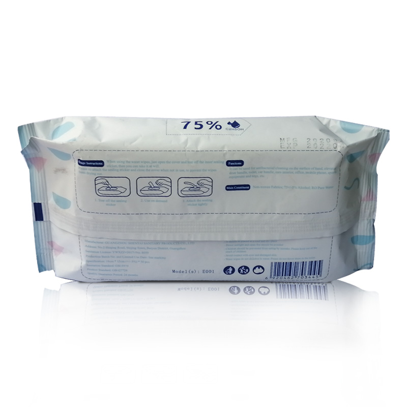 Alcohol Sanitizing Wipes, Hand Sanitizer Wipes, 1 Packs of 80 Wipes