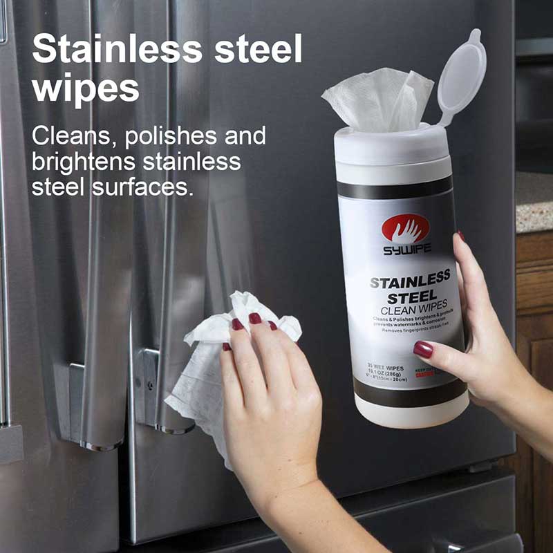 New Stainless Steel Cleaning Wipes Manufacturer for Household