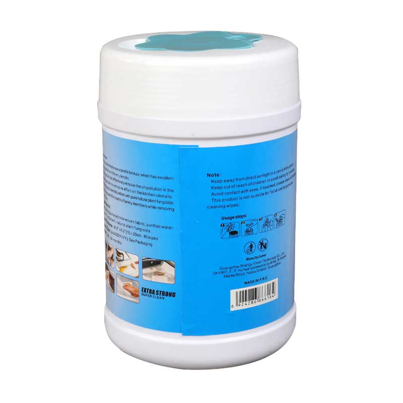 Household Fryer Degreaser Kitchen Cleaning Wet Wipes 